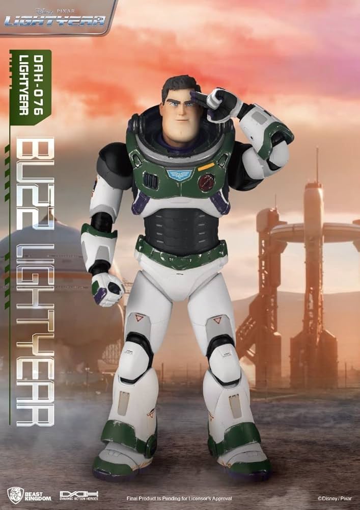 【ビーストキングダム】 新品 映画版 バズ・ライトイヤー8インチLEDフィギュア Amazon.co.jp: ビーストキングダム - ライトイヤー 2021 DAH-076